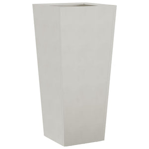 Edelstahl Pflanzkübel Set, 35x35x75cm, 2 Stück