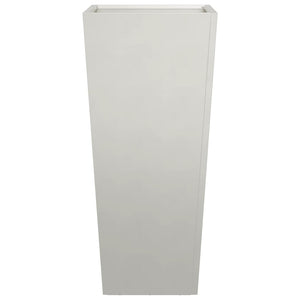 Edelstahl Pflanzkübel Set, 35x35x75cm, 2 Stück