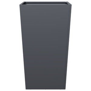 Anthrazit Pflanzkübel 2er Set Stahl 45x75cm