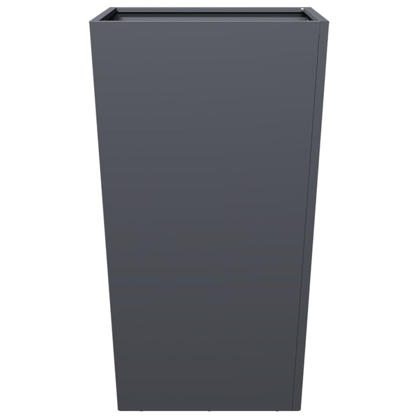 Anthrazit Pflanzkübel 2er Set Stahl 45x75cm