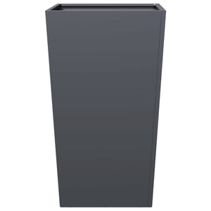Anthrazit Pflanzkübel 2er Set Stahl 45x75cm