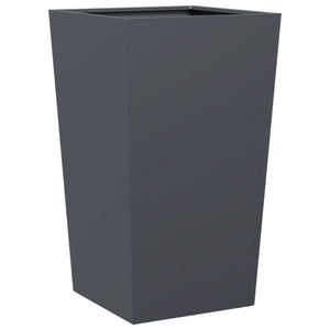 Anthrazit Pflanzkübel 2er Set Stahl 45x75cm