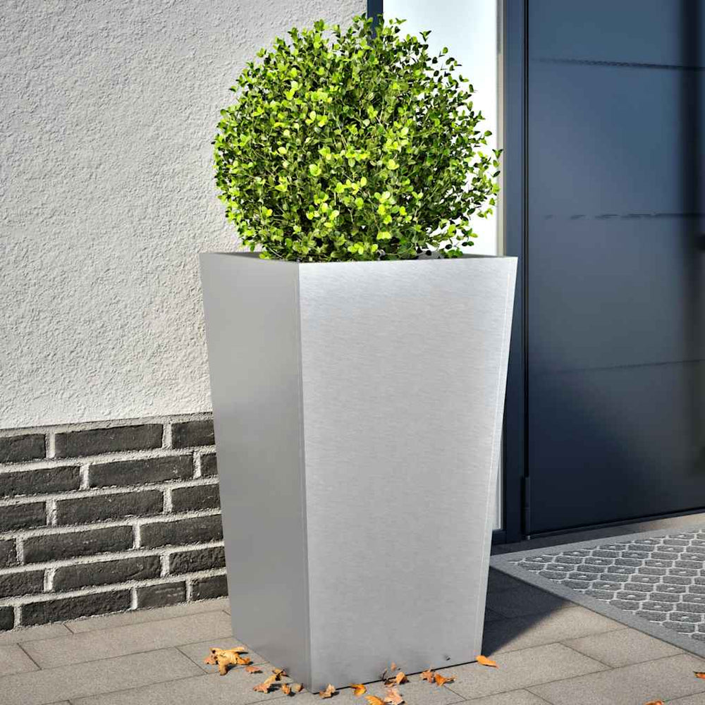 Verzinkte Stahl Pflanzkübel 45x45x75cm, 2er-Set