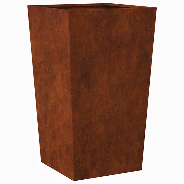 Pflanzkübel 45x45x75 cm aus wetterfestem Stahl
