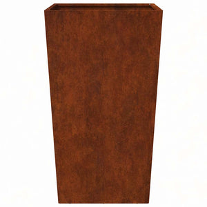 Pflanzkübel 45x45x75 cm aus wetterfestem Stahl