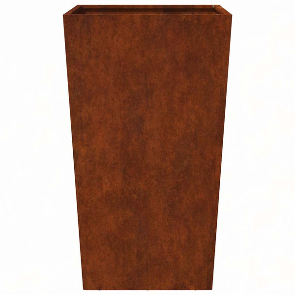 Pflanzkübel 45x45x75 cm aus wetterfestem Stahl