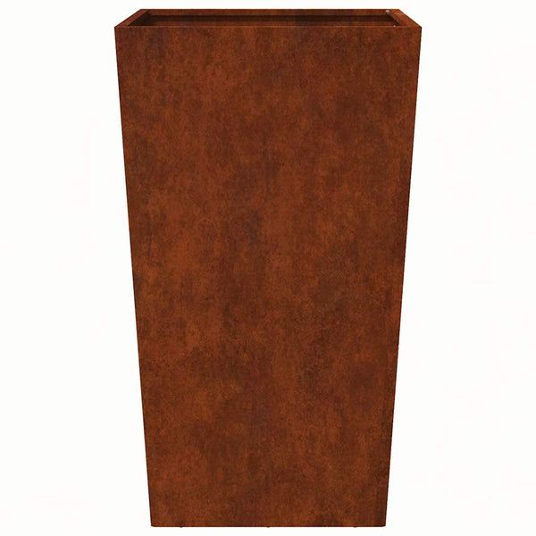Pflanzkübel 45x45x75 cm aus wetterfestem Stahl