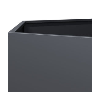 Anthrazit Pflanzkübel Sechseckig Stahl 69x60x45