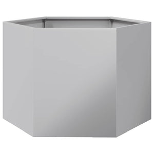 Sechseckiger Pflanzkübel Verzinkt 69x60x45 cm