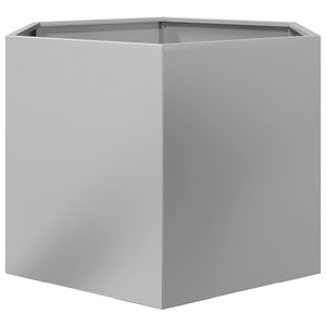 Sechseckiger Pflanzkübel Verzinkt 69x60x45 cm