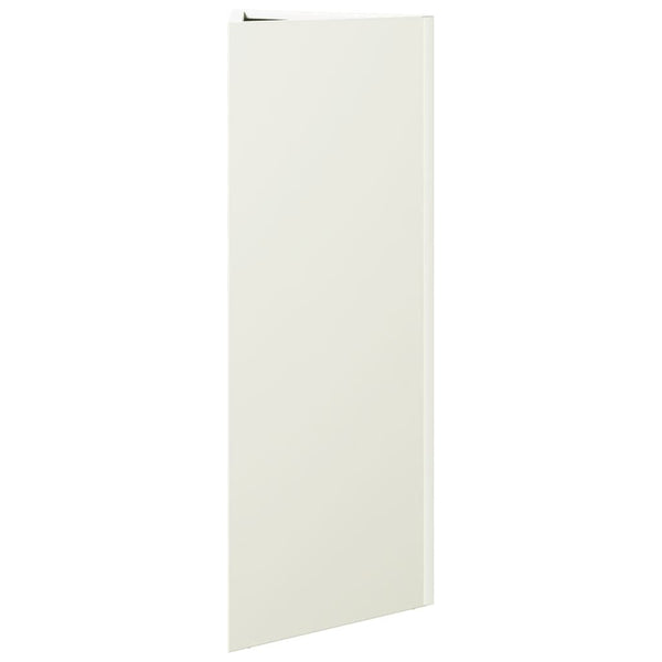 Dreieckiger Pflanzkübel Weiß 75cm