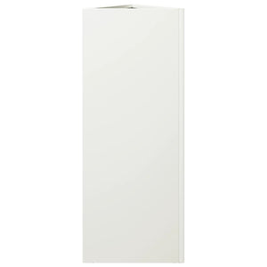 Dreieckiger Pflanzkübel Weiß 75cm
