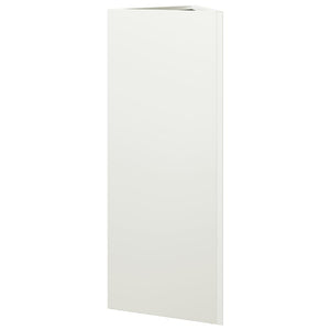 Dreieckiger Pflanzkübel Weiß 75cm