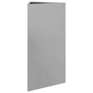 Pflanzkübel Dreieckig 2er Set Verzinkt 40x75cm