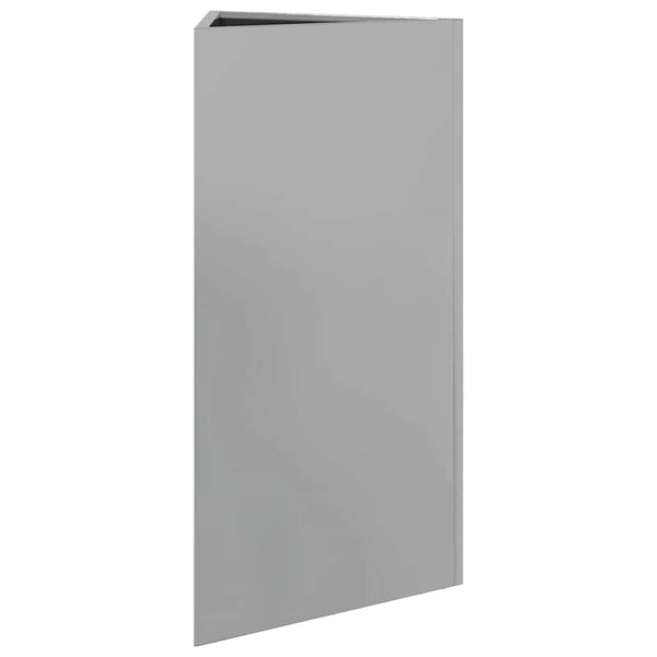 Pflanzkübel Dreieckig 2er Set Verzinkt 40x75cm