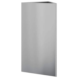 Pflanzkübel Dreieckig 2er Set Verzinkt 40x75cm