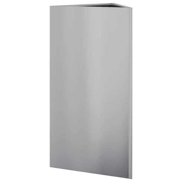 Pflanzkübel Dreieckig 2er Set Verzinkt 40x75cm