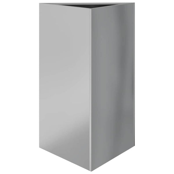 2er Set Dreieck Pflanzkübel Verzinkt 50x75cm