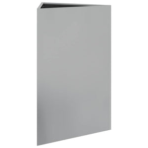2er Set Dreieck Pflanzkübel Verzinkt 50x75cm