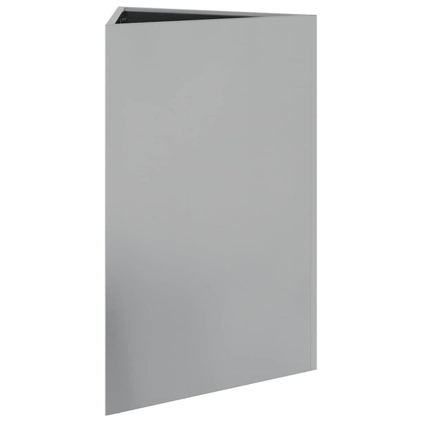 2er Set Dreieck Pflanzkübel Verzinkt 50x75cm