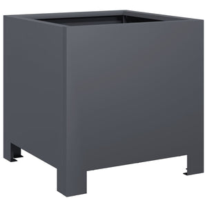Anthrazit Pflanzkübel Stahl 30x30x30