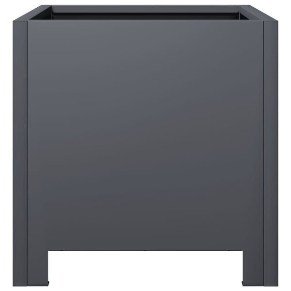 Anthrazit Pflanzkübel Stahl 30x30x30