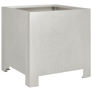 Edelstahl Pflanzkübel 30x30x30 cm, 2er-Set
