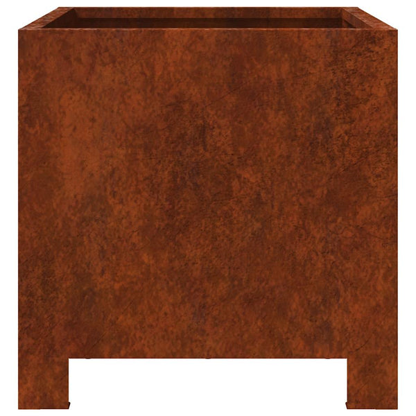 Pflanzkübel 2er Set 30x30 cm aus Stahl