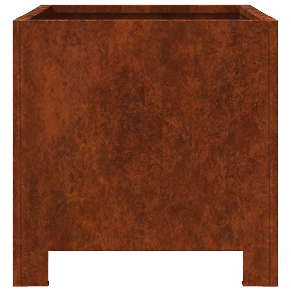 Pflanzkübel 2er Set 30x30 cm aus Stahl