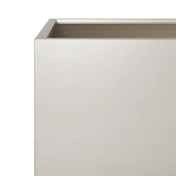 Pflanzkübel 2er Set 30x30 cm aus Stahl