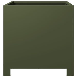 Pflanzkübel Olivgrün 2er Set 40x40