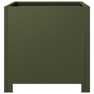 Pflanzkübel Olivgrün 2er Set 40x40