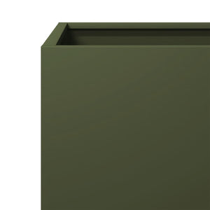 Pflanzkübel Olivgrün 2er Set 40x40