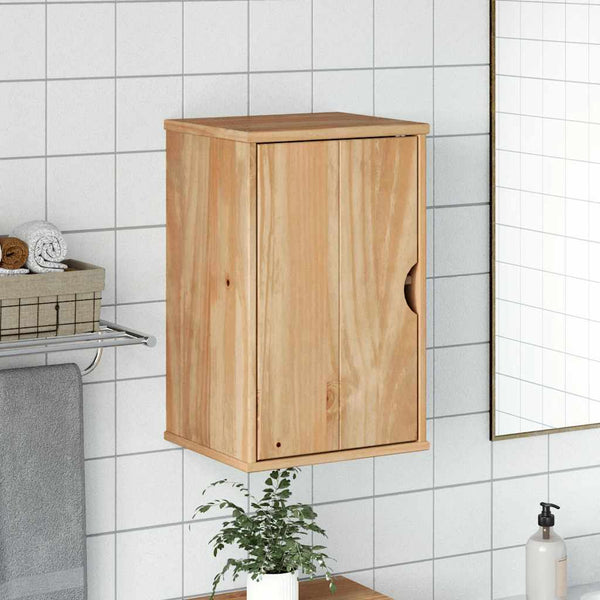 Kiefer Bad-Wandschrank 35x30x55cm