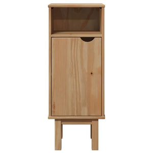 Badschrank Kiefer Massivholz 35x30x90 cm