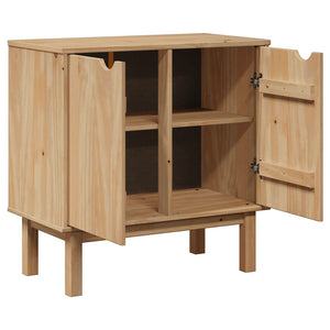 Flurschrank OTTA Kiefer Massivholz 75x40x75 cm