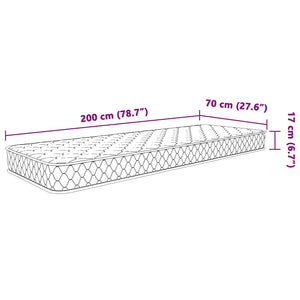Memory Schaum Matratze 70x200 Weich