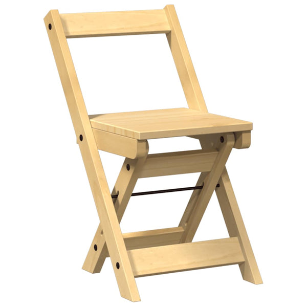 Klappbare Esszimmerstühle 4er Set, Wachsbraun