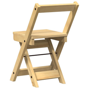 Klappbare Esszimmerstühle 4er Set, Wachsbraun