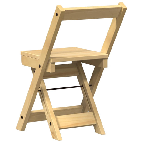 Klappbare Esszimmerstühle 4er Set, Wachsbraun