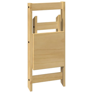 Klappbare Esszimmerstühle 4er Set, Wachsbraun