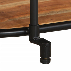 TV-Schrank Akazie Massivholz 100cm