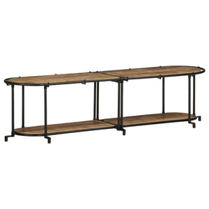 TV-Regal aus Mangoholz, 160 cm