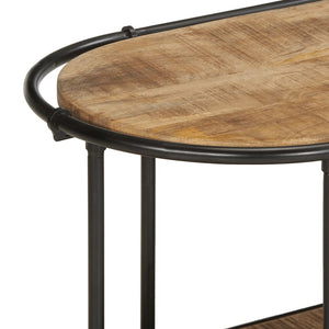 TV-Regal aus Mangoholz, 160 cm