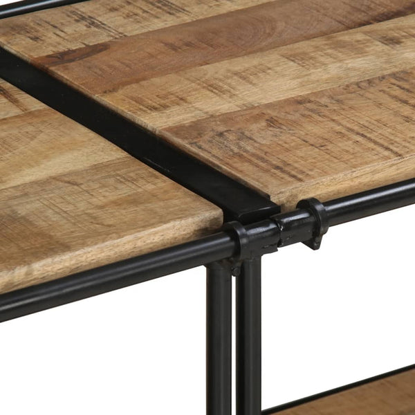 TV-Regal aus Mangoholz, 160 cm