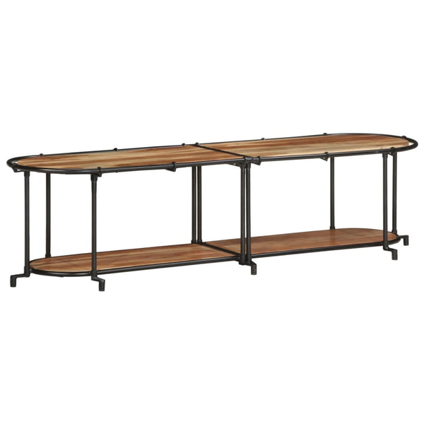 TV-Regal Akazie Massivholz 160 cm