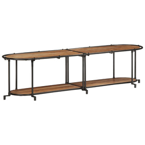 TV-Regal Akazie Massivholz 160 cm