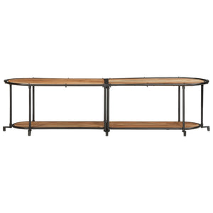 TV-Regal Akazie Massivholz 160 cm