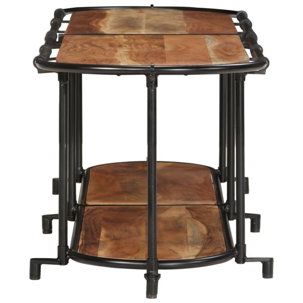 TV-Regal Akazie Massivholz 160 cm