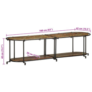 TV-Regal Altholz Massiv 160cm
